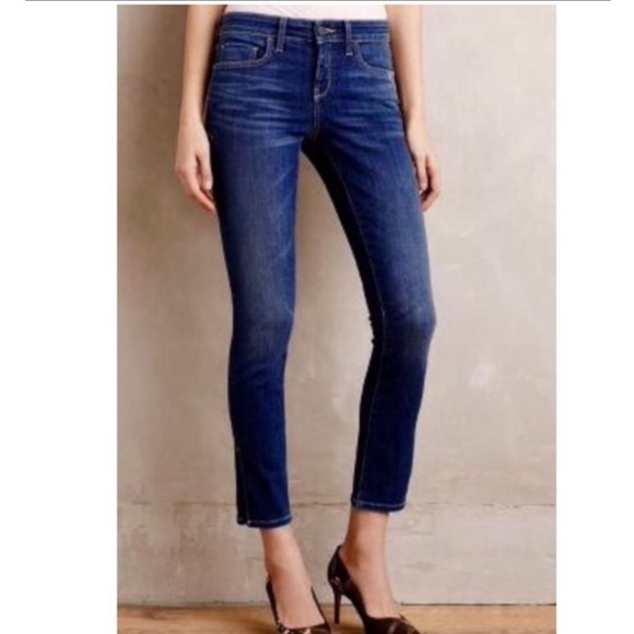 Anthropologie Denim - Pilcro Anthropologie Low rise zipper Ankle Jeans